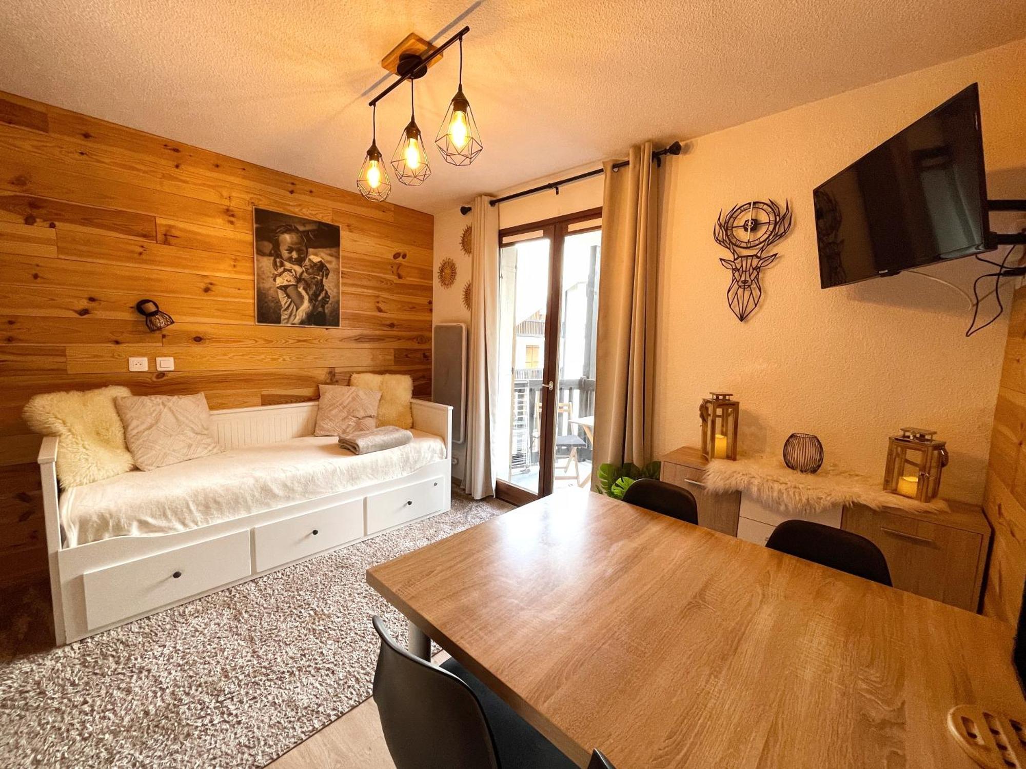Chalereux Studio A La Montagne Auron Exterior photo